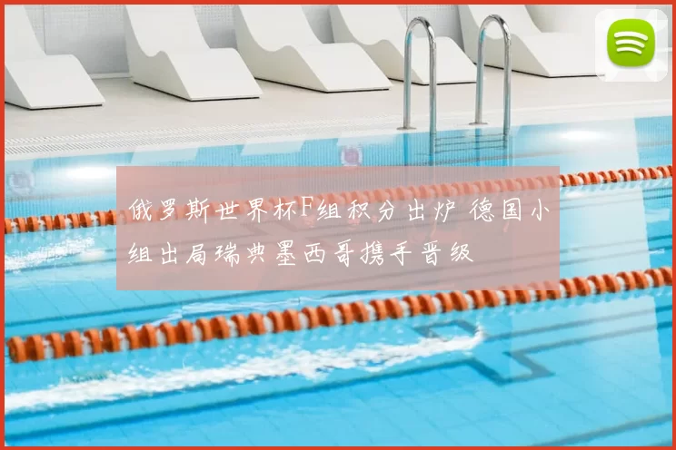 俄罗斯世界杯F组积分出炉 德国小组出局瑞典墨西哥携手晋级